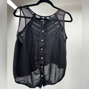 Free People Women’s Top Size XS Black